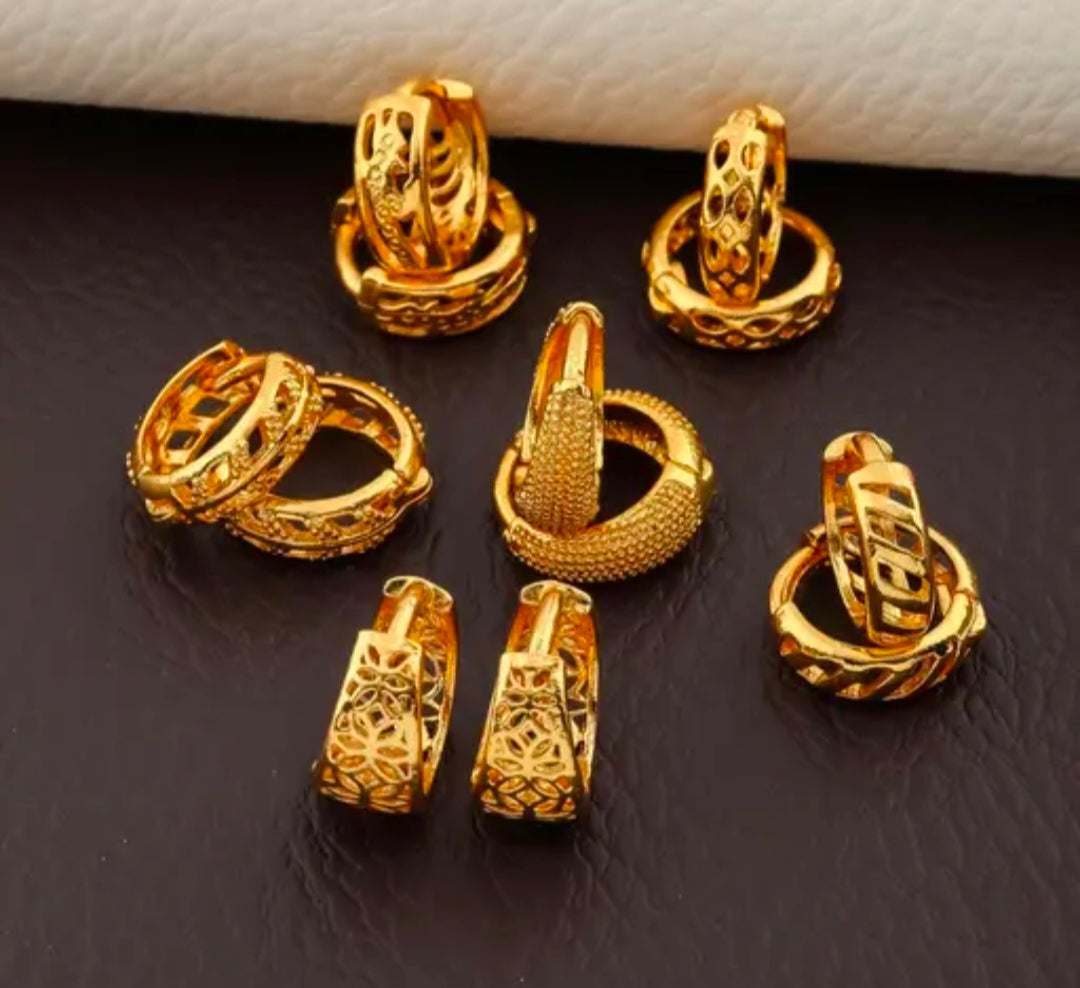 Gold-Plated Earrings