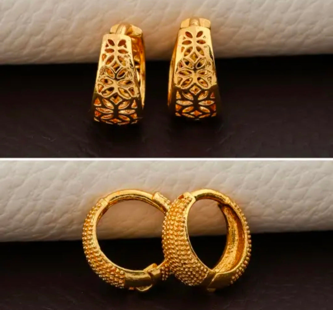 Gold-Plated Earrings